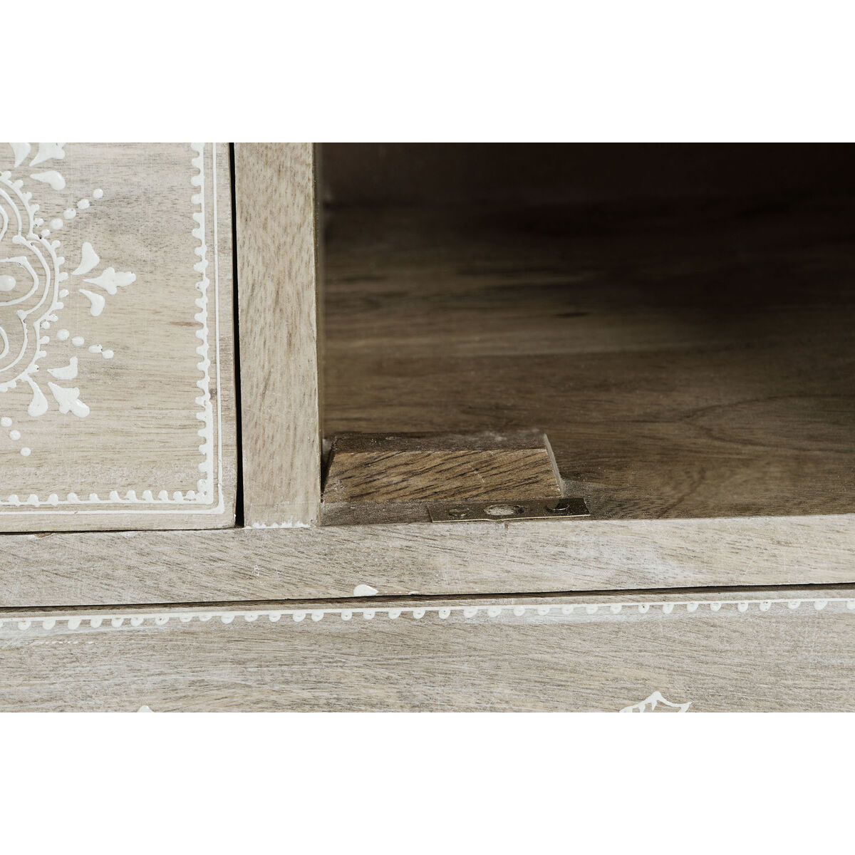Byrå DKD Home Decor Naturell Mangoträ 61 x 33,5 x 68,5 cm - 12