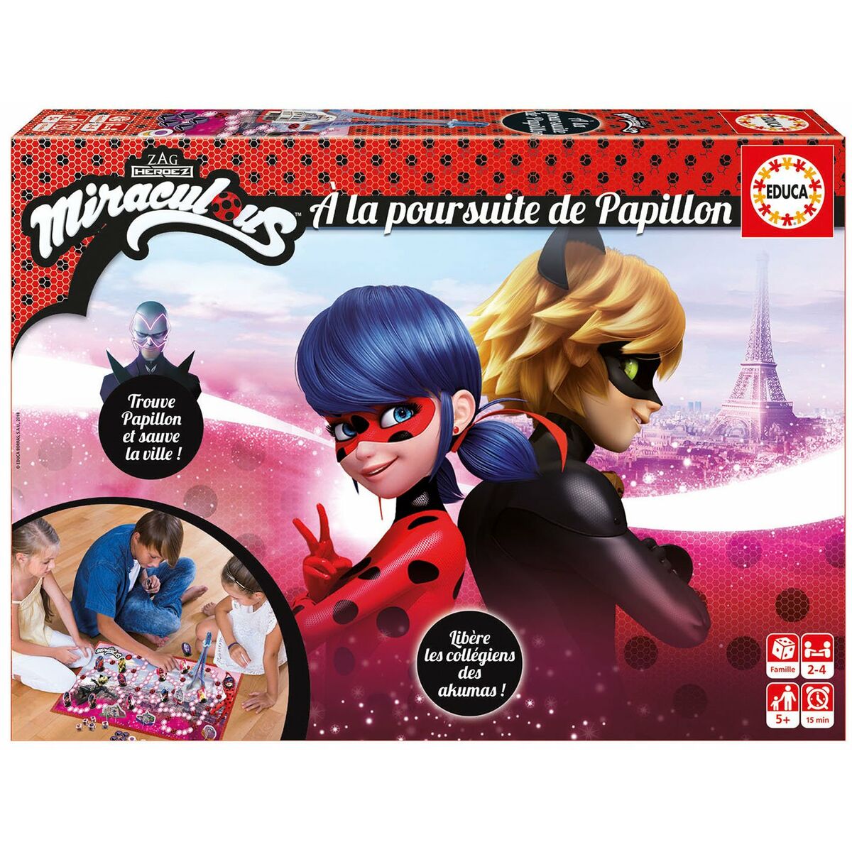 Sällskapsspel Educa A La Poursuite De Papillon (FR) Multicolour (Franska) (Flera språk) - 8