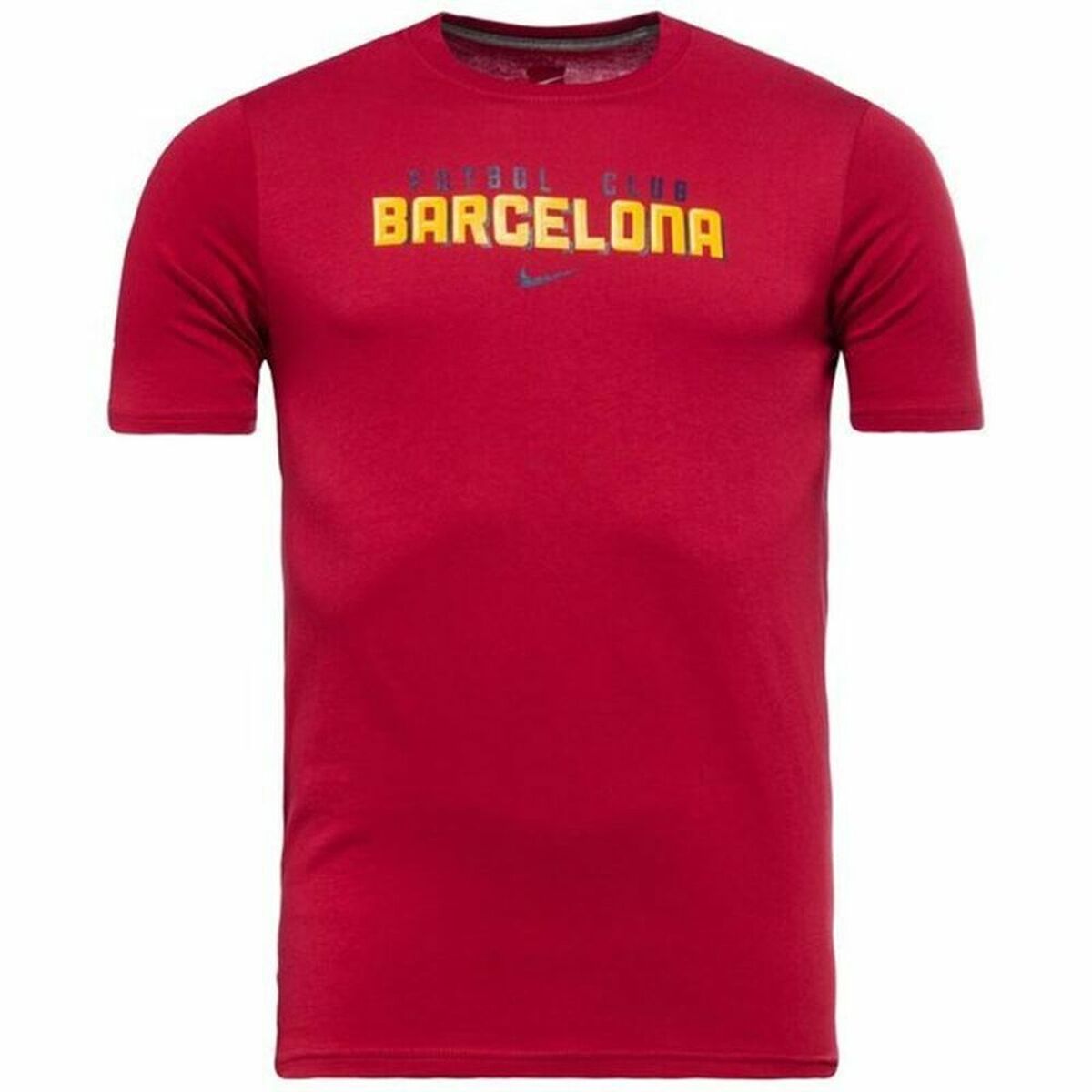 Barn T-shirt med kortärm Nike FC Barcelona Club Röd - 4