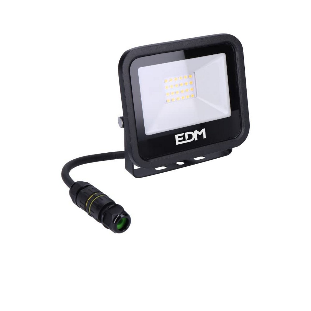 LED spotlight EDM 70401 Black Series Svart F 20 W 12,4 x 10,6 x 2,8 cm (6400 K) - 11