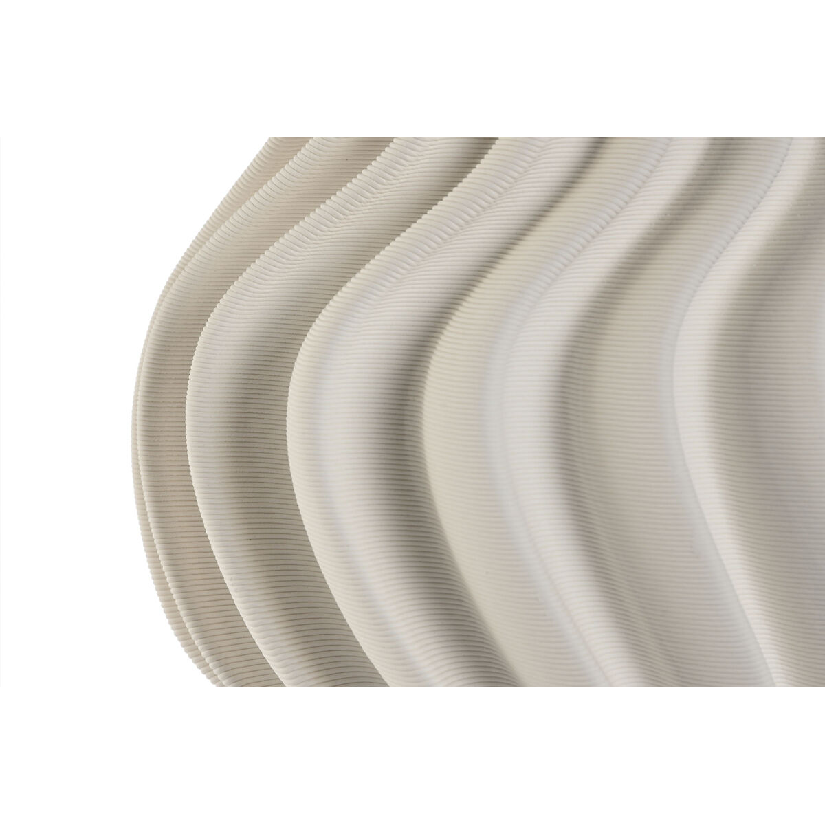 Vas Home ESPRIT Vit Stengods Modern 22 x 22 x 26 cm - 3