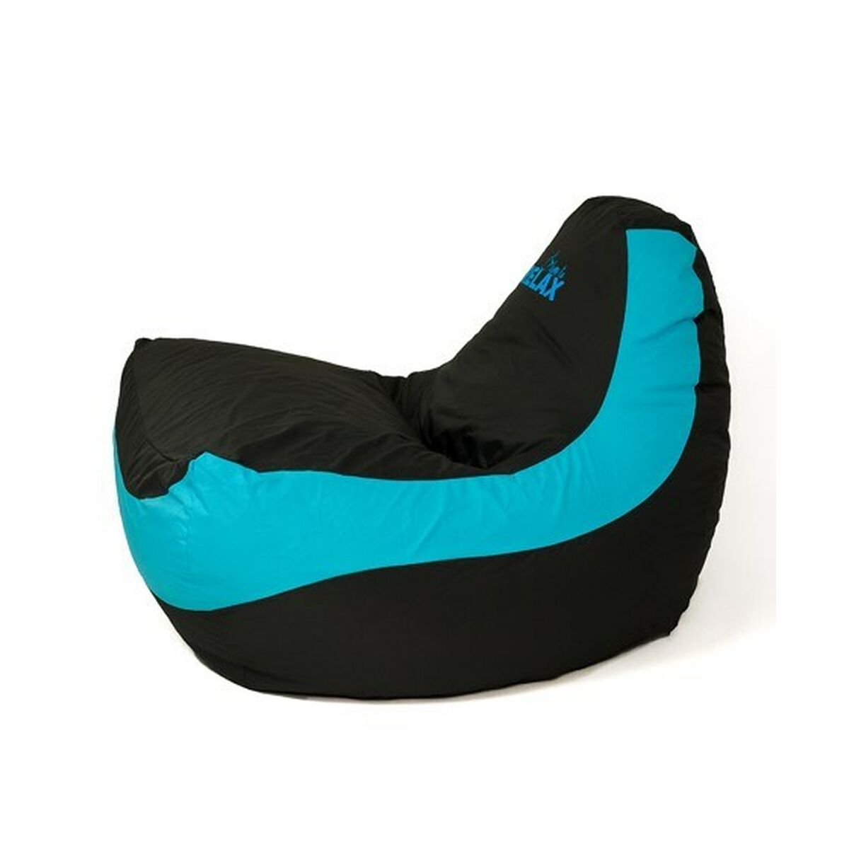 Puff GO GIFT Blå Svart Oxford tejido antidesgarros 140 x 100 x 100 cm 140 x 100 cm - 2