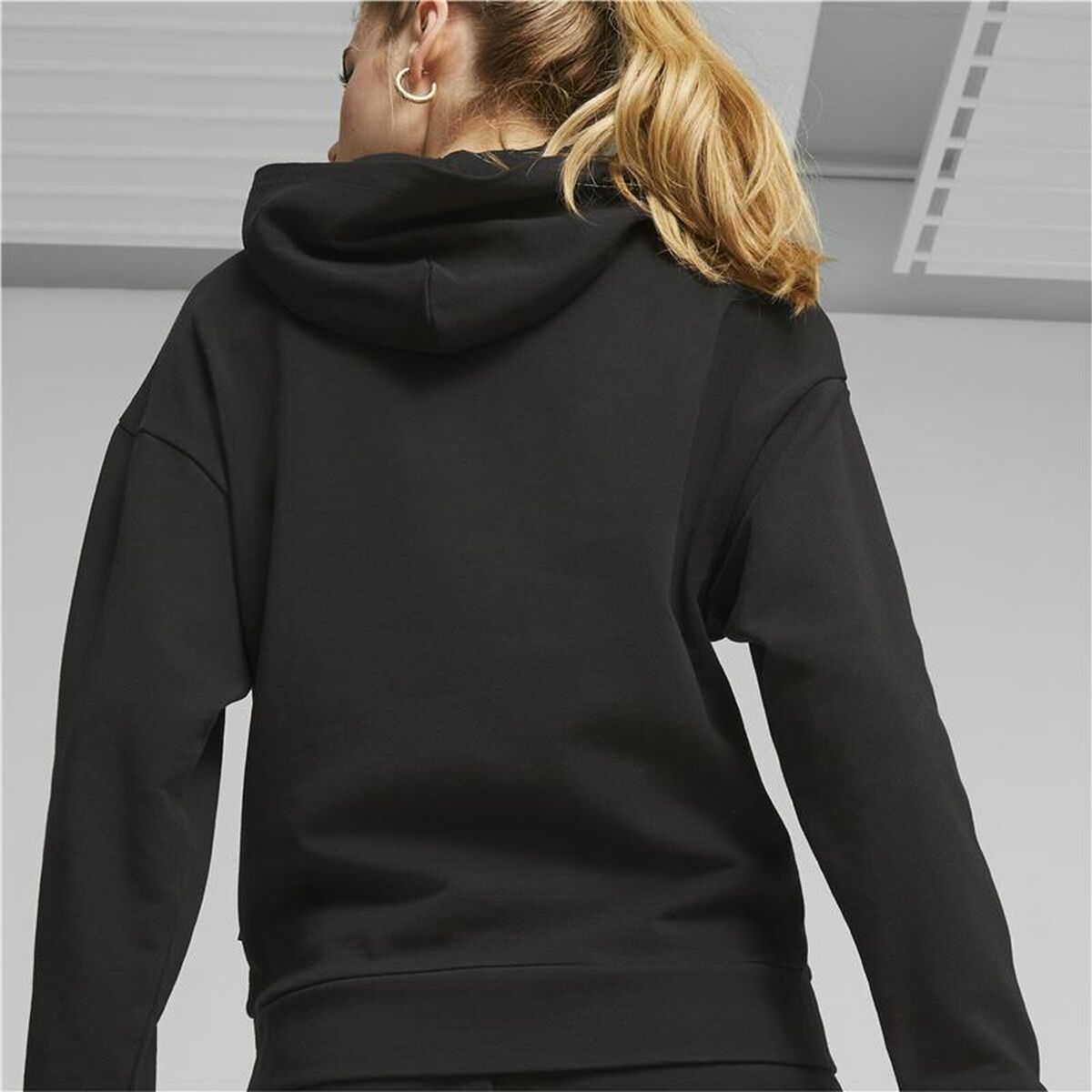 Tröja med huva Dam Puma Better Essentials Svart - 5
