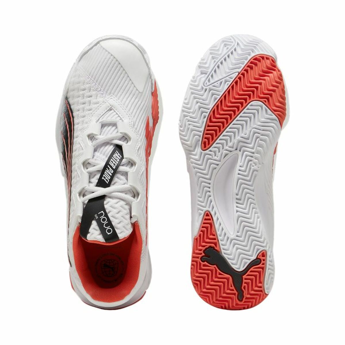 Padelskor, Vuxen Puma NOVA Elite Vit Svart - 3
