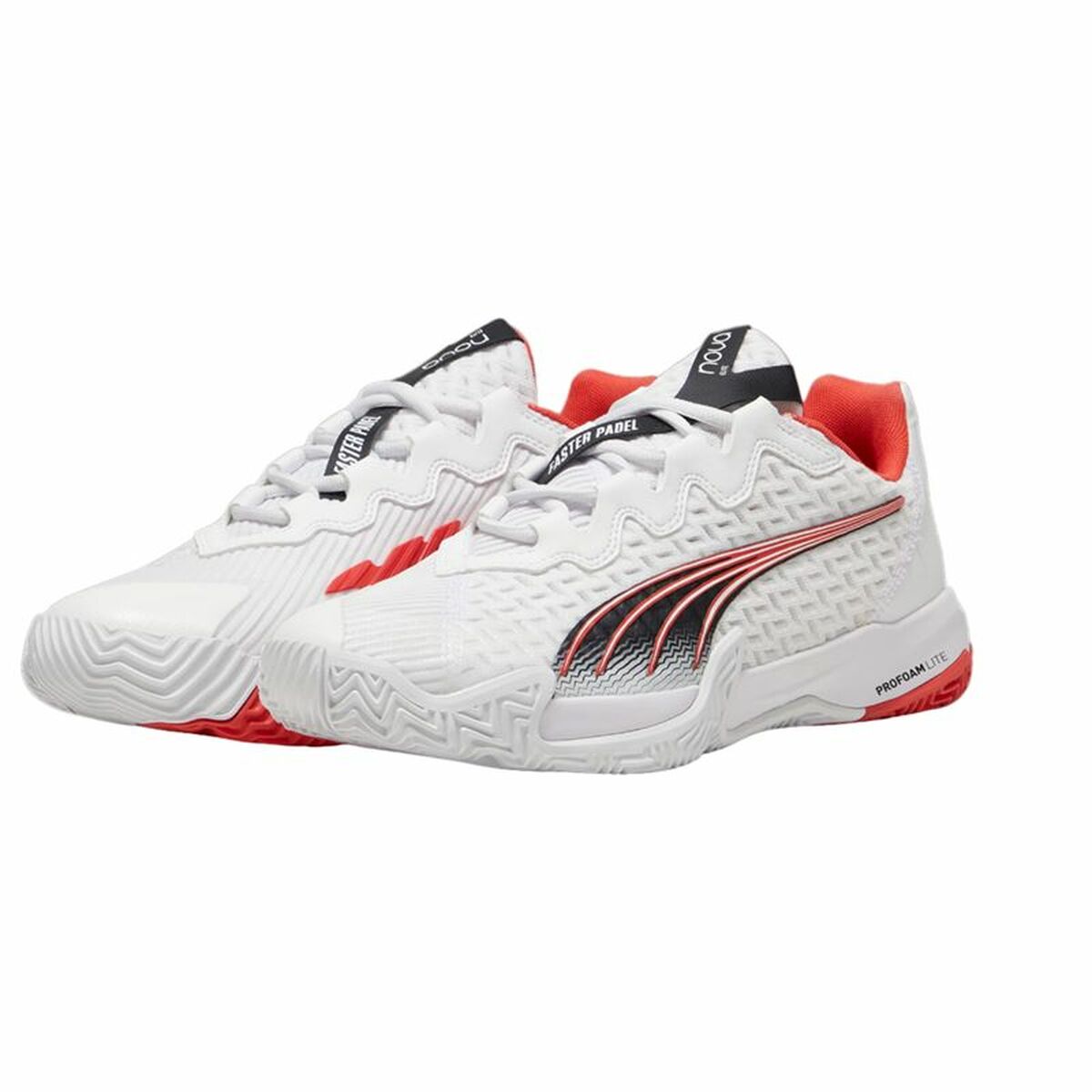 Padelskor, Vuxen Puma NOVA Elite Vit Svart - 4
