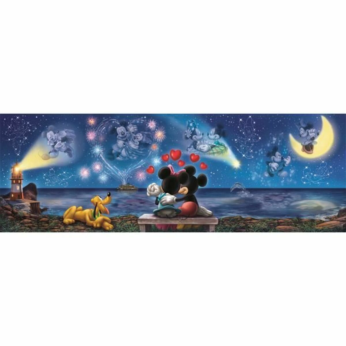 Pussel Clementoni Mickey y Minnie - 2