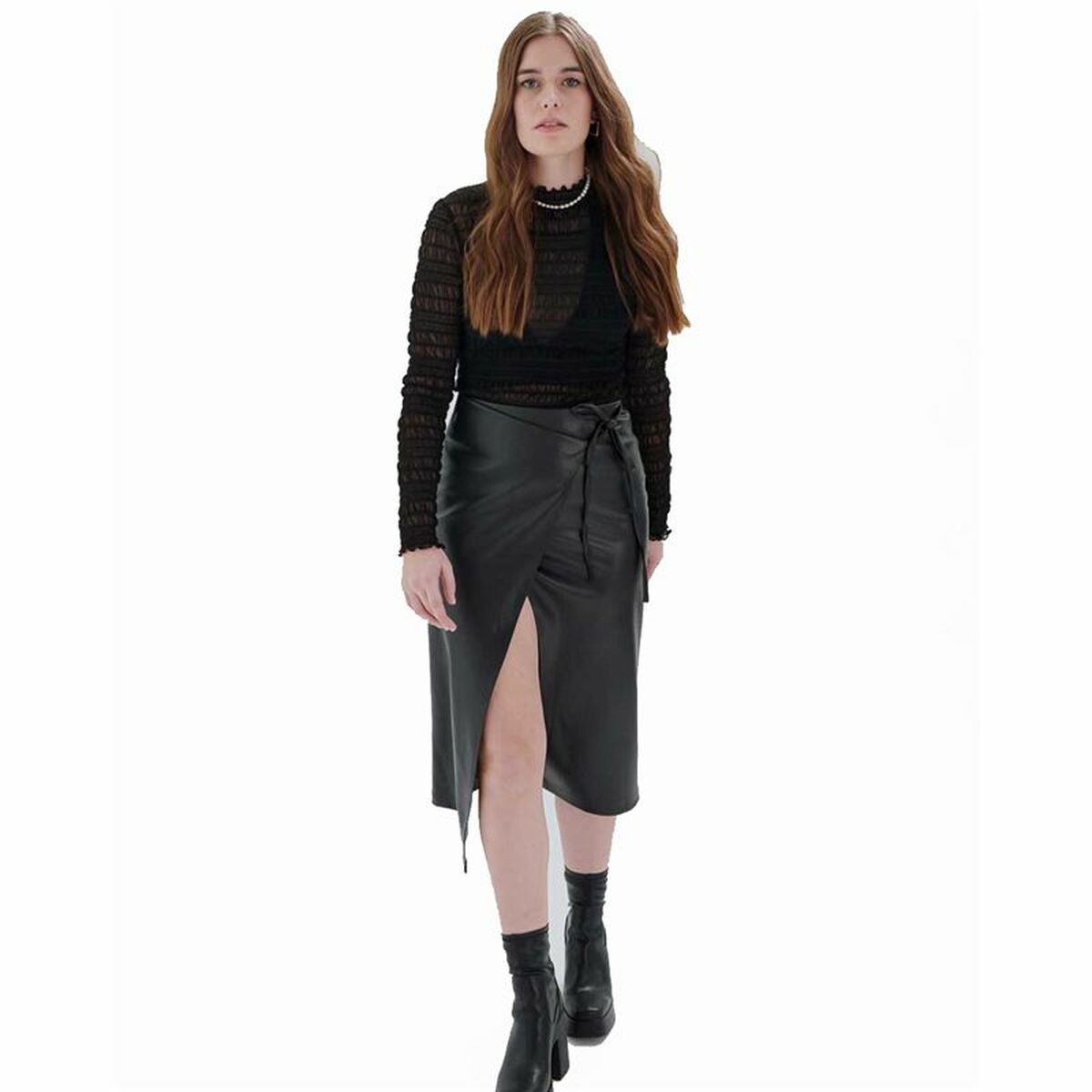 Kjol 24COLOURS Svart - 7