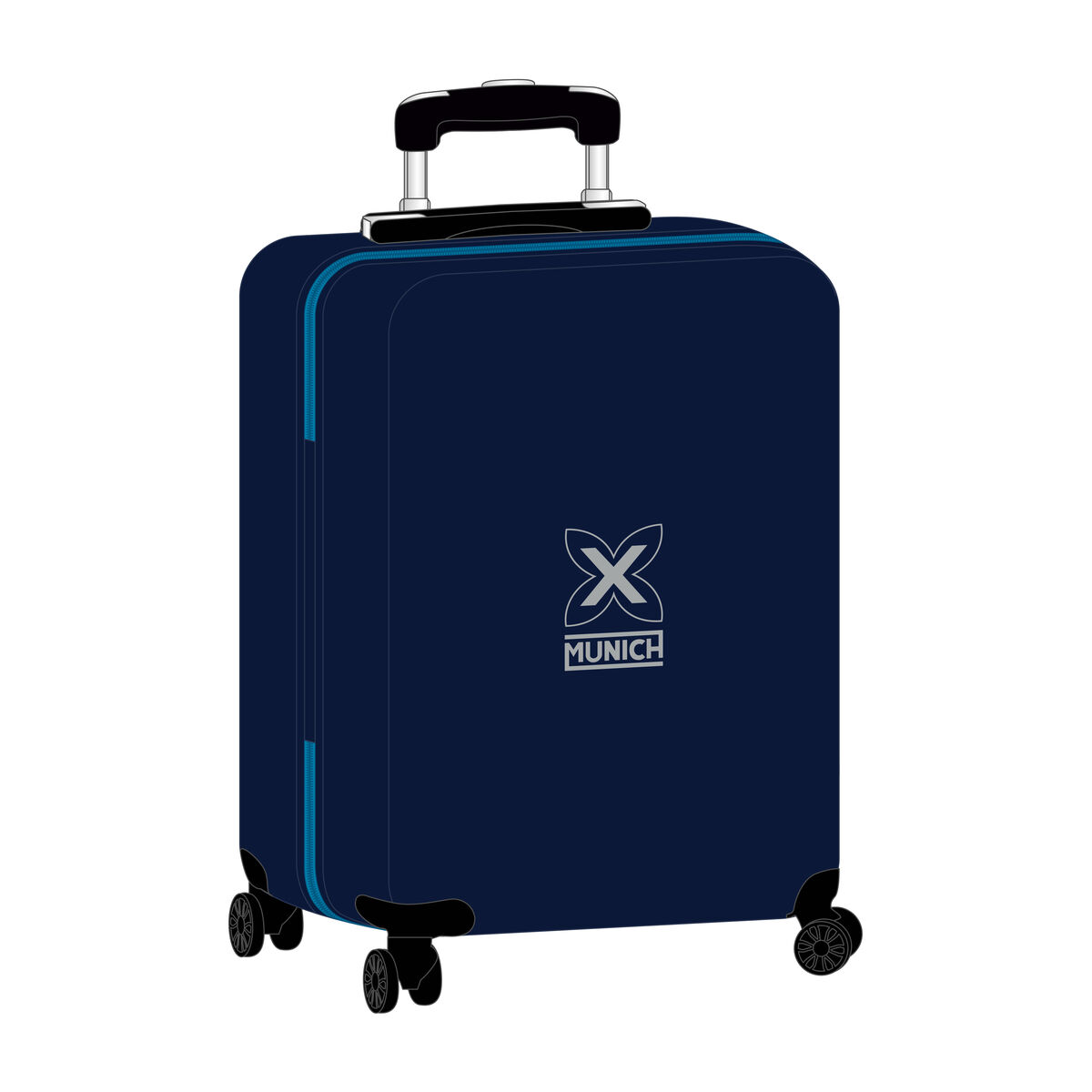 Kabinvagn Munich munich Marinblå 20'' 20 L 34,5 x 55 x 20 cm