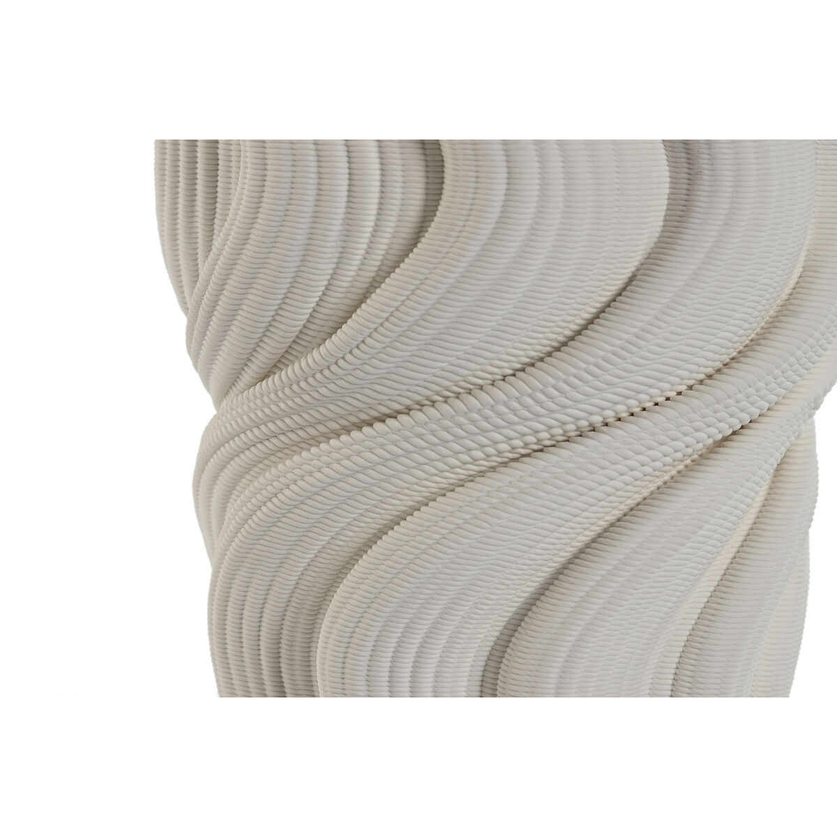Vas Home ESPRIT Vit Stengods Modern 14 x 14 x 19 cm - 3