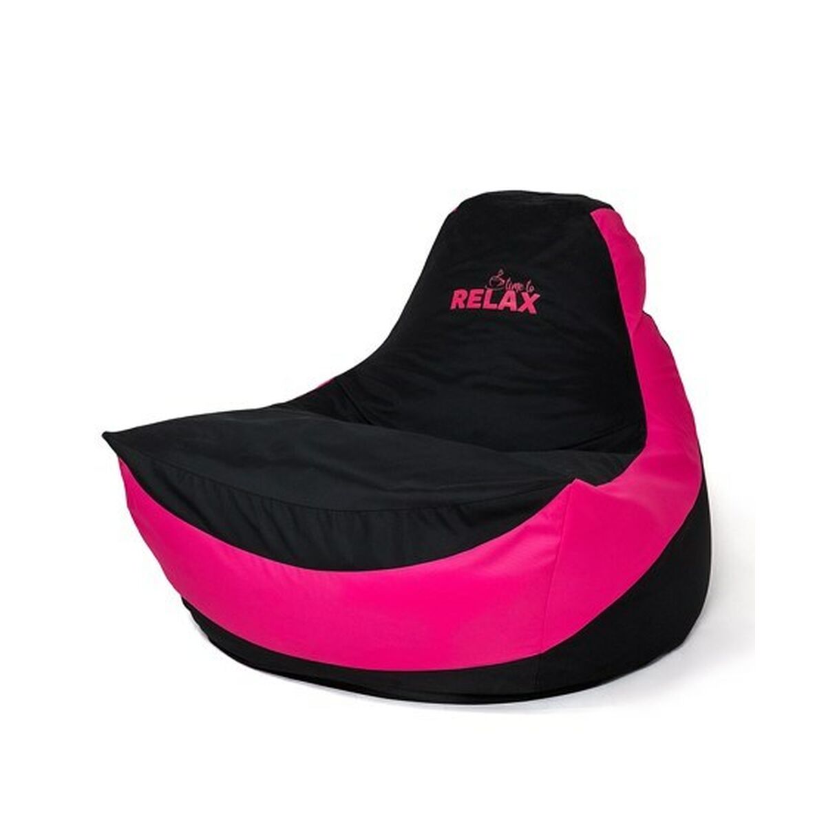 Puff GO GIFT Svart Rosa Oxford tejido antidesgarros 140 x 100 x 100 cm 140 x 100 cm - 2