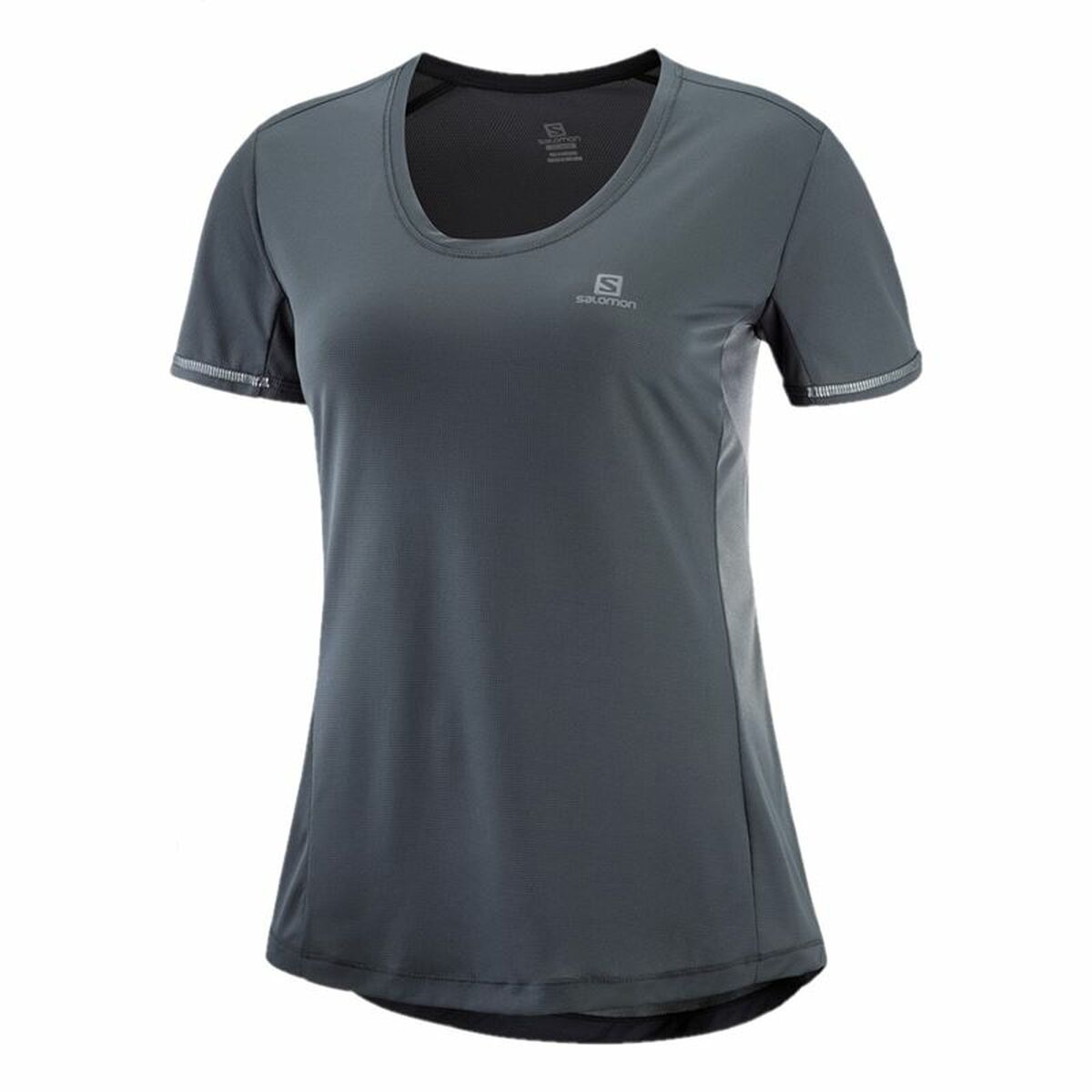 T-shirt med kortärm Dam Salomon Agile Mörkgrå - 8