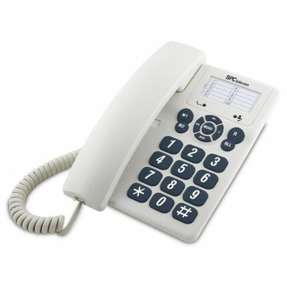 Markkabeltelefon SPC 3602 Vit - 2
