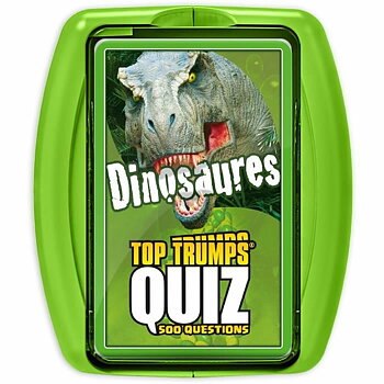 Frågesport Top Trumps Quiz Dinosaures