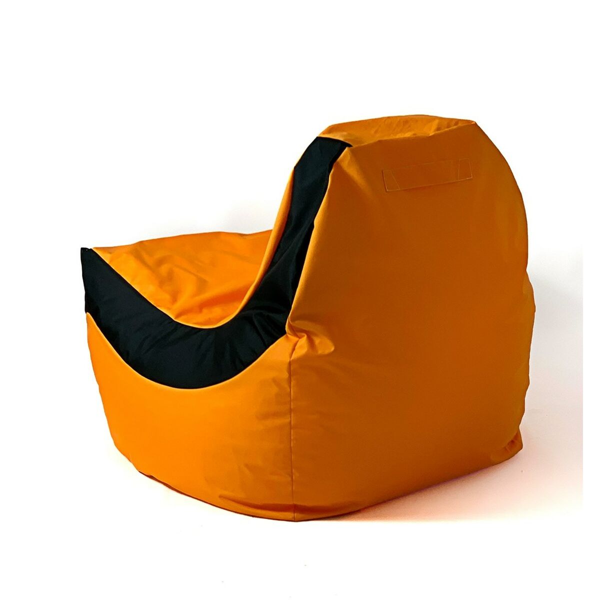 Puff GO GIFT Svart Orange Oxford tejido antidesgarros 140 x 100 x 100 cm 140 x 100 cm - 2