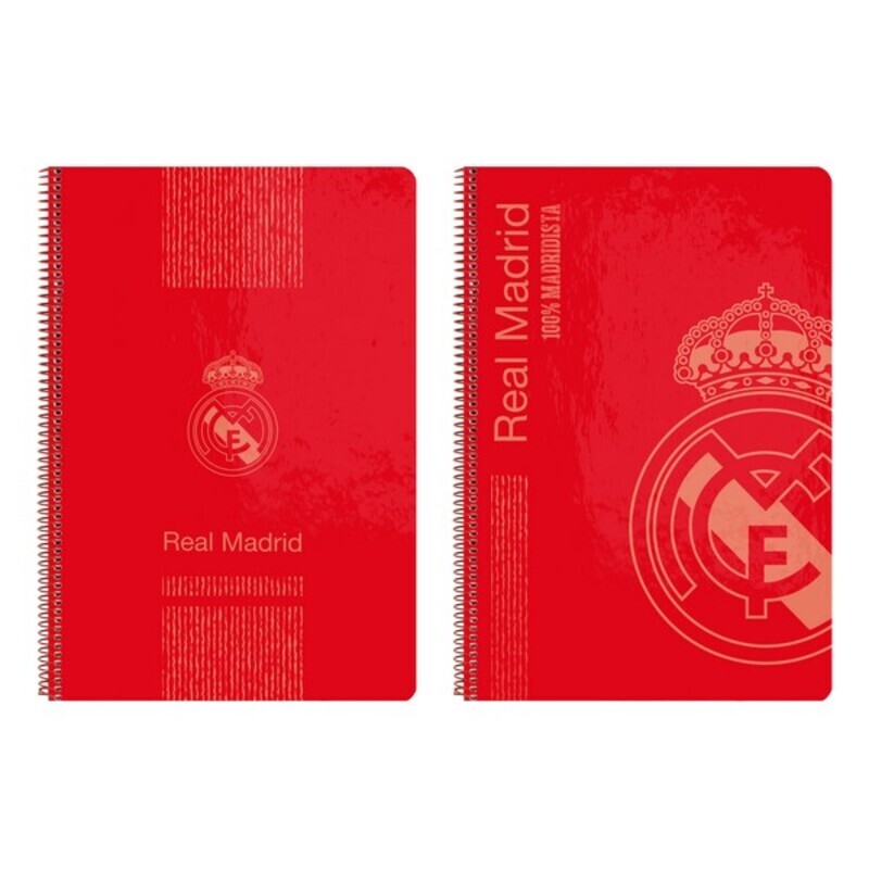 Bok med ringar Real Madrid C.F. 511957066 Röd A4 - 4