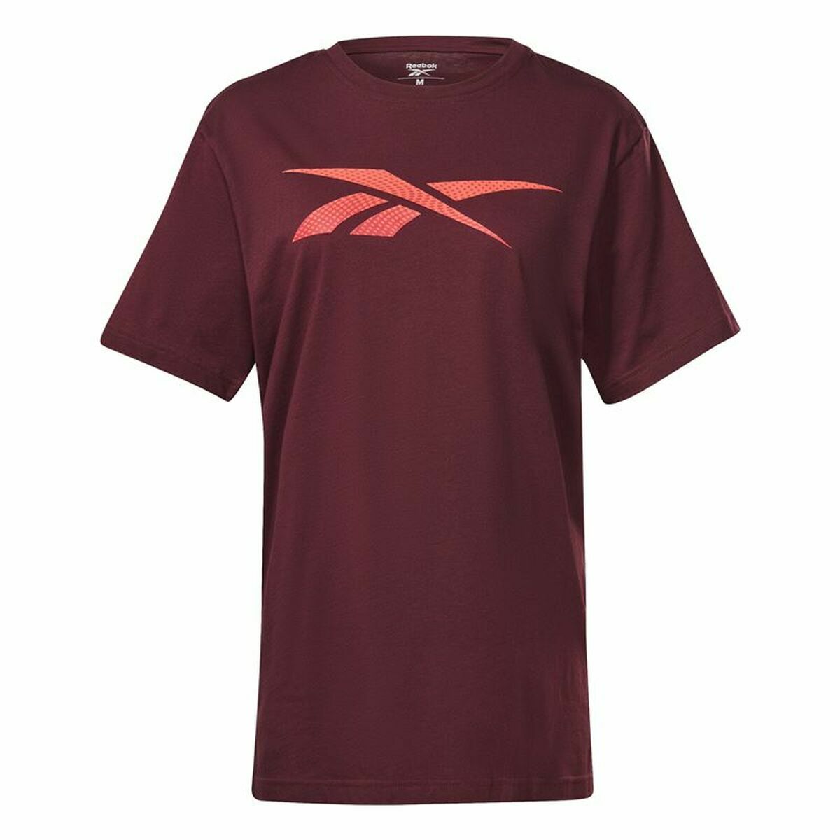 T-shirt med kortärm Herr Reebok RI Logo Rödbrun - 8