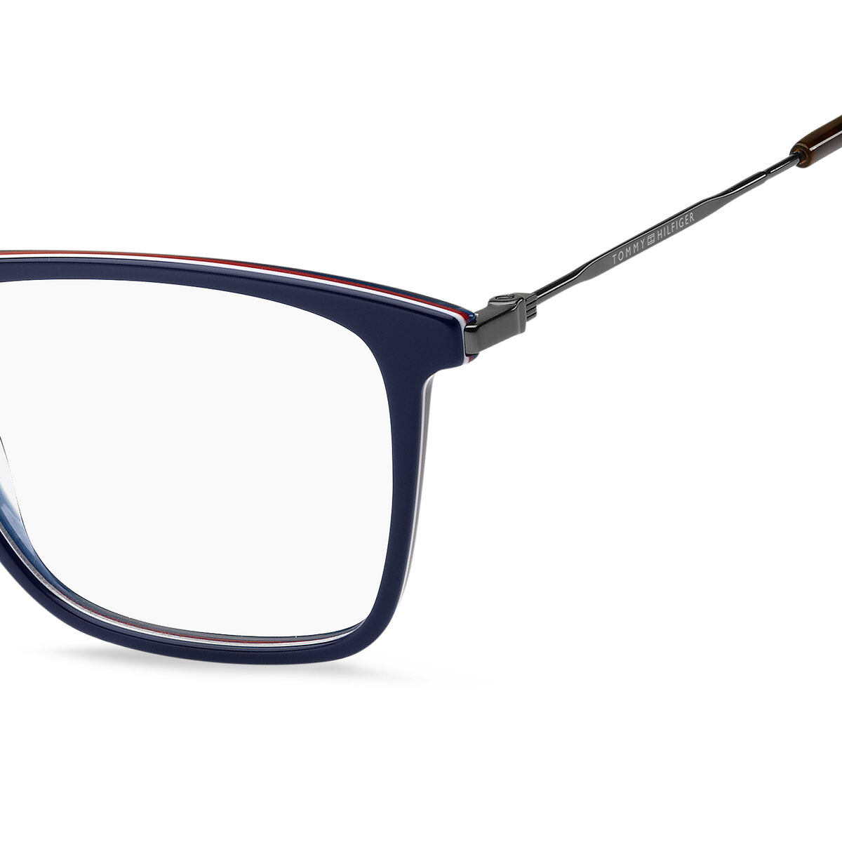 Glasögonbågar Tommy Hilfiger TH-1876-PJP Blue ø 54 mm - 2