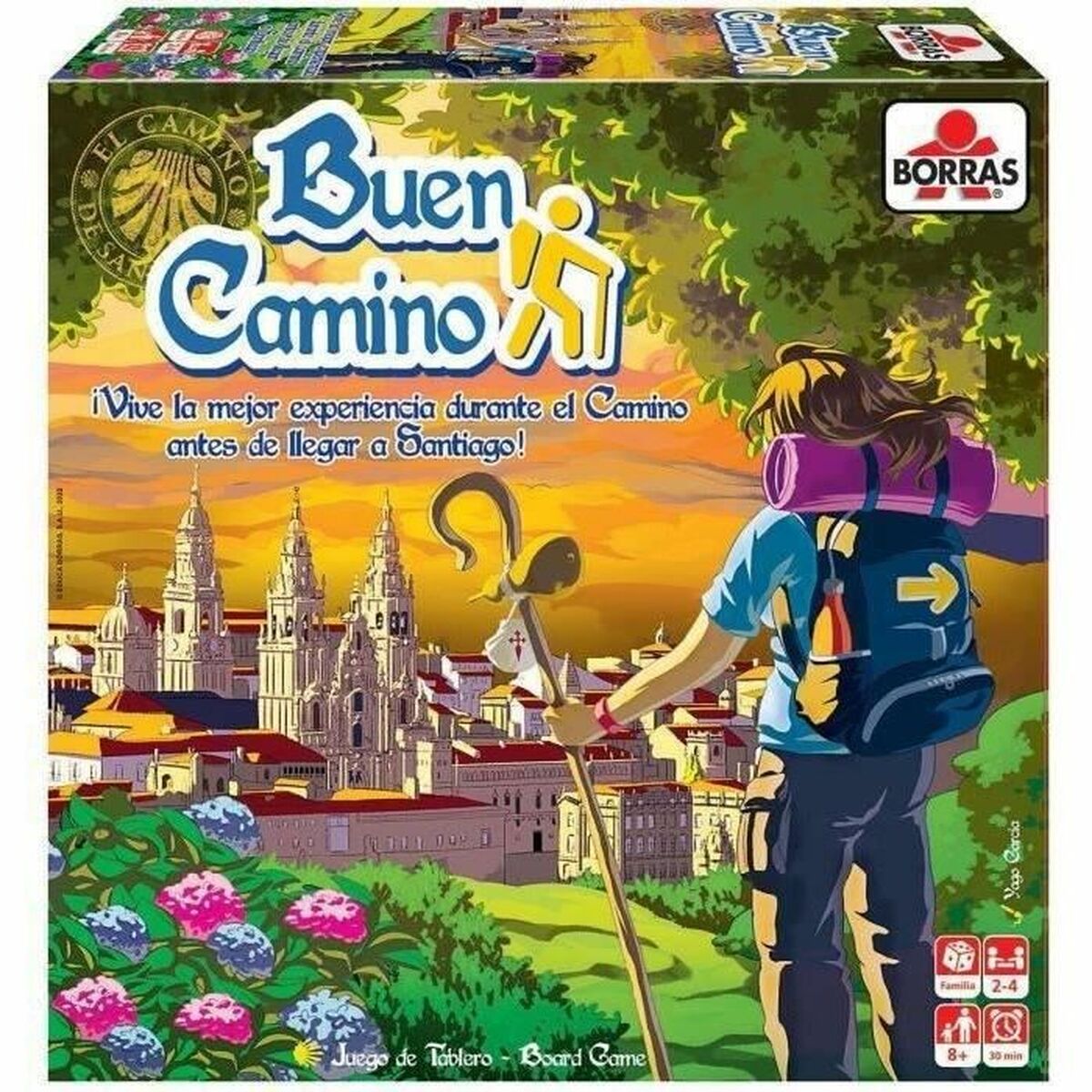 Sällskapsspel Educa Buen Camino (ES-EN-FR-PT) - 4