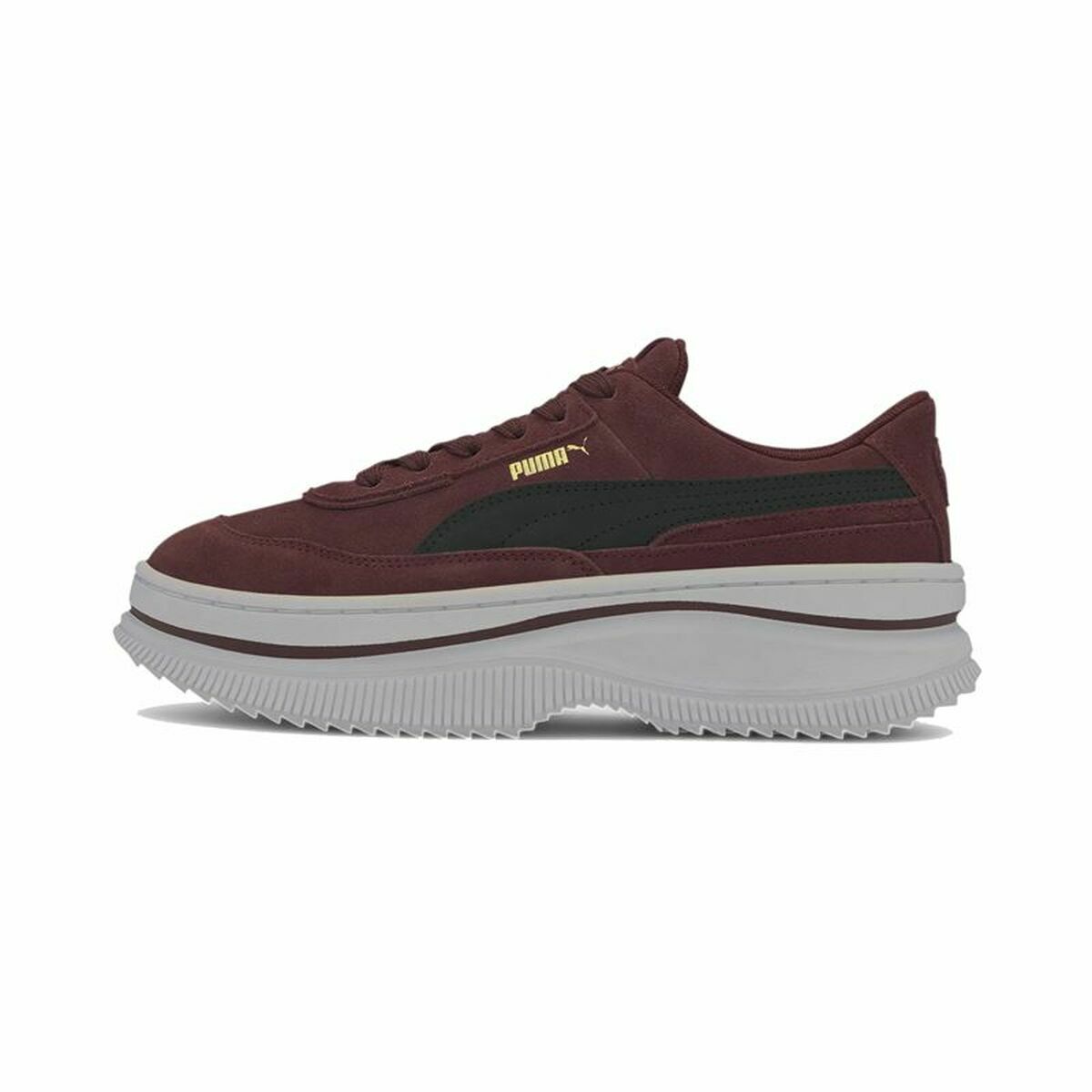 Casual Träningsskor Dam Puma Sportswear Deva Suede Mörkröd - 8