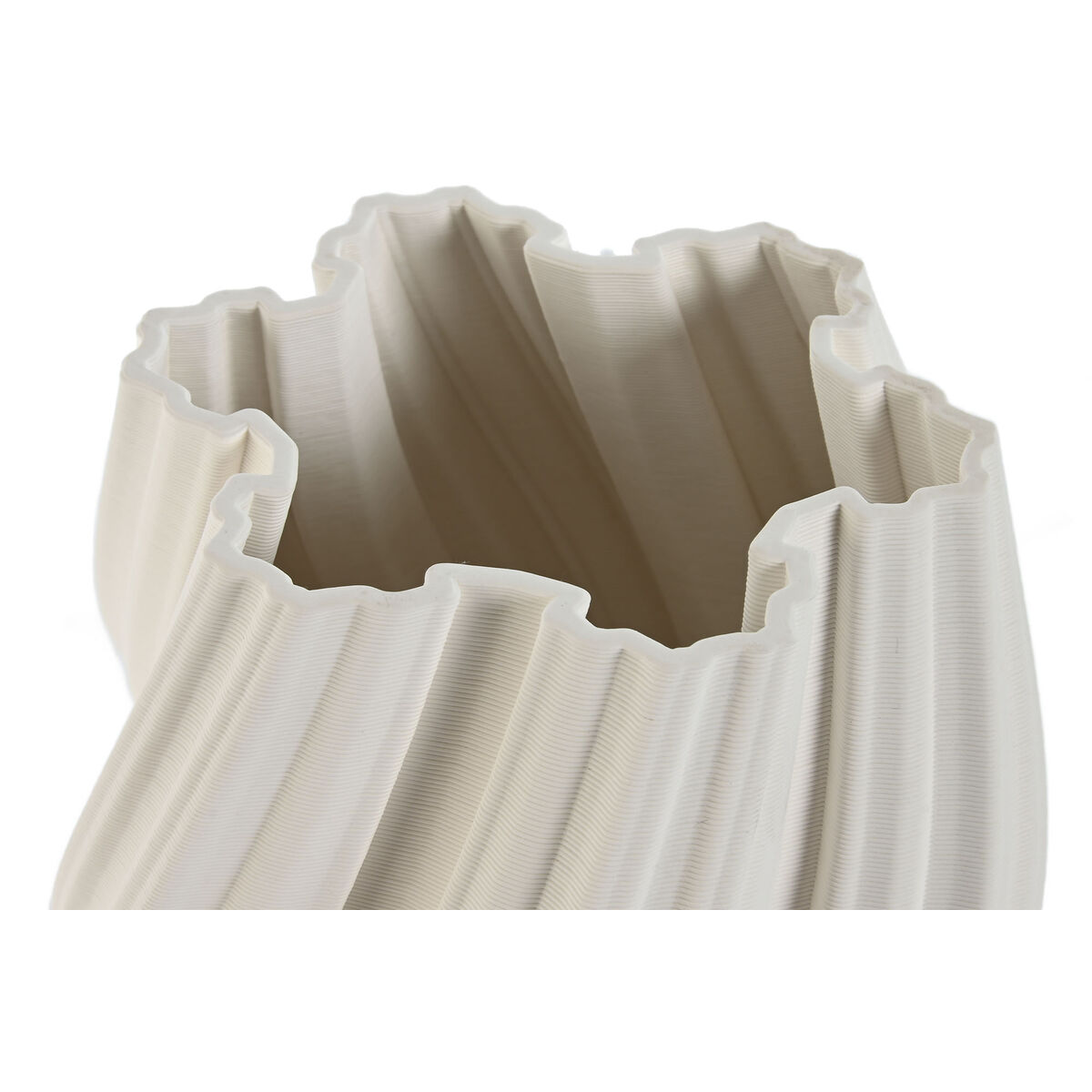 Vas Home ESPRIT Vit Stengods Modern 19,5 X 19,5 X 23 cm - 2