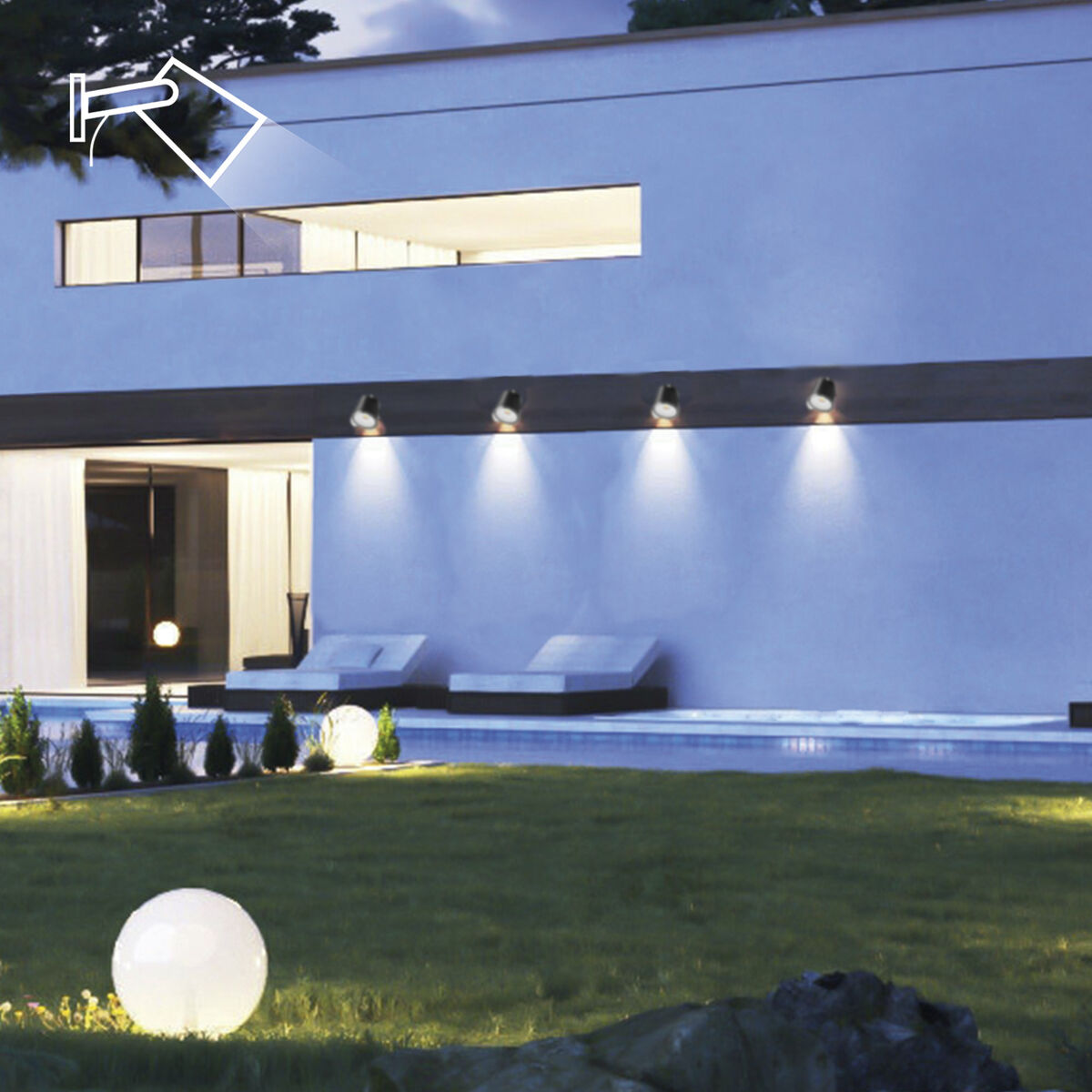 LED spotlight KSIX SmartLED Svart (3000K) - 4