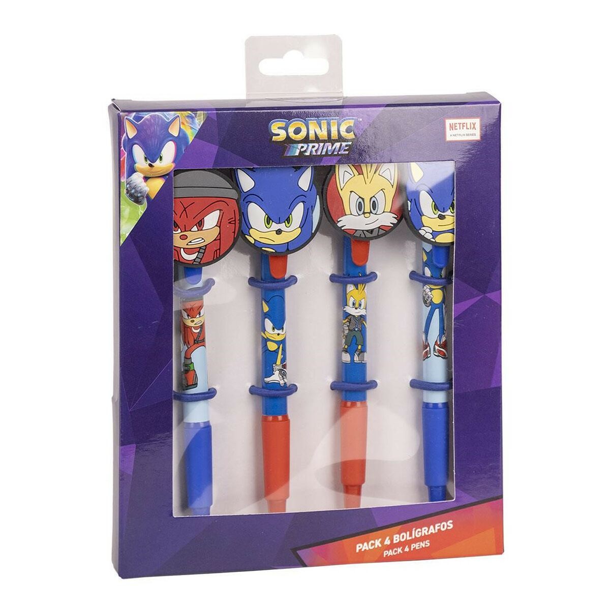 Pennset Sonic 4 Delar Multicolour - 3