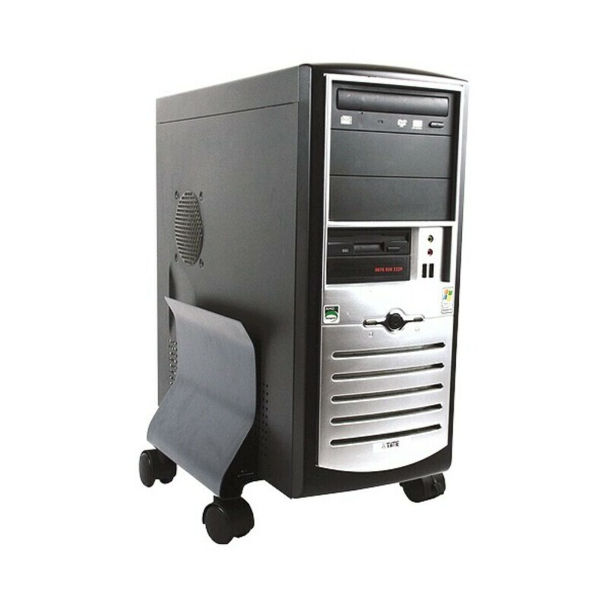 CPU-stöd med hjul Fellowes 9169201 15.2-22.9 cm Svart - 2