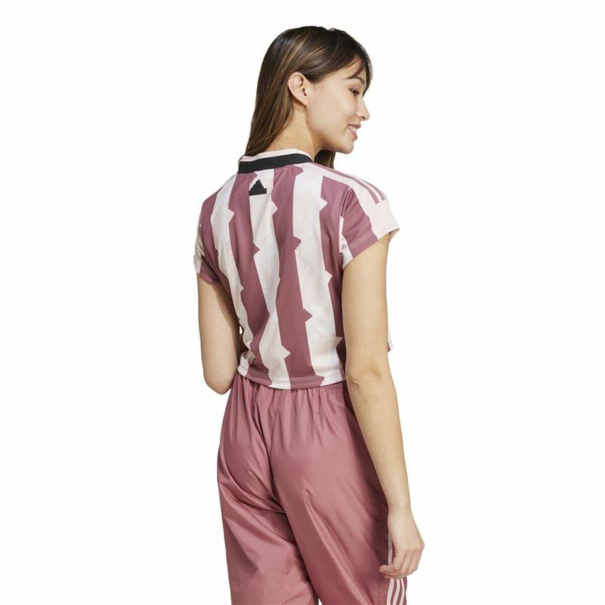 T-shirt med kortärm Dam Adidas Tiro Cut Rosa - 3