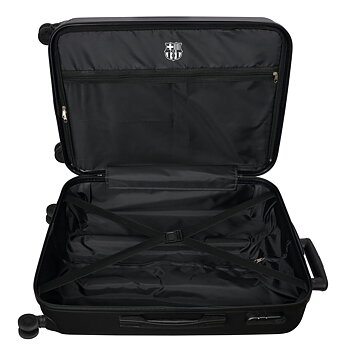 Trolley / Tralle F.C. Barcelona Svart 24'' 40 x 63 x 26 cm