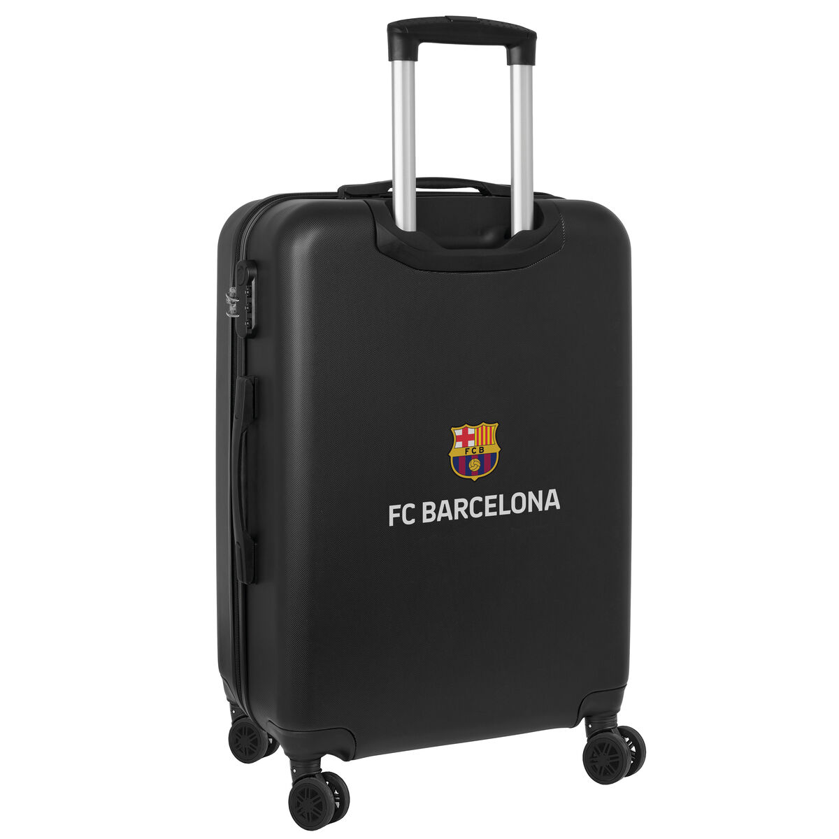Trolley / Tralle F.C. Barcelona Svart 24'' 40 x 63 x 26 cm - 4