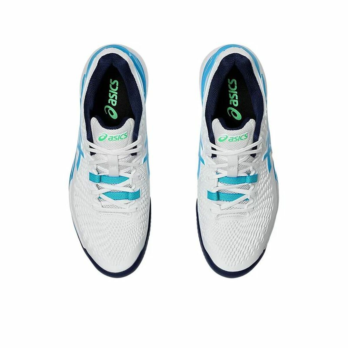 Tennisskor för herrar Asics Gel-Resolution 9 Clay Vit - 4