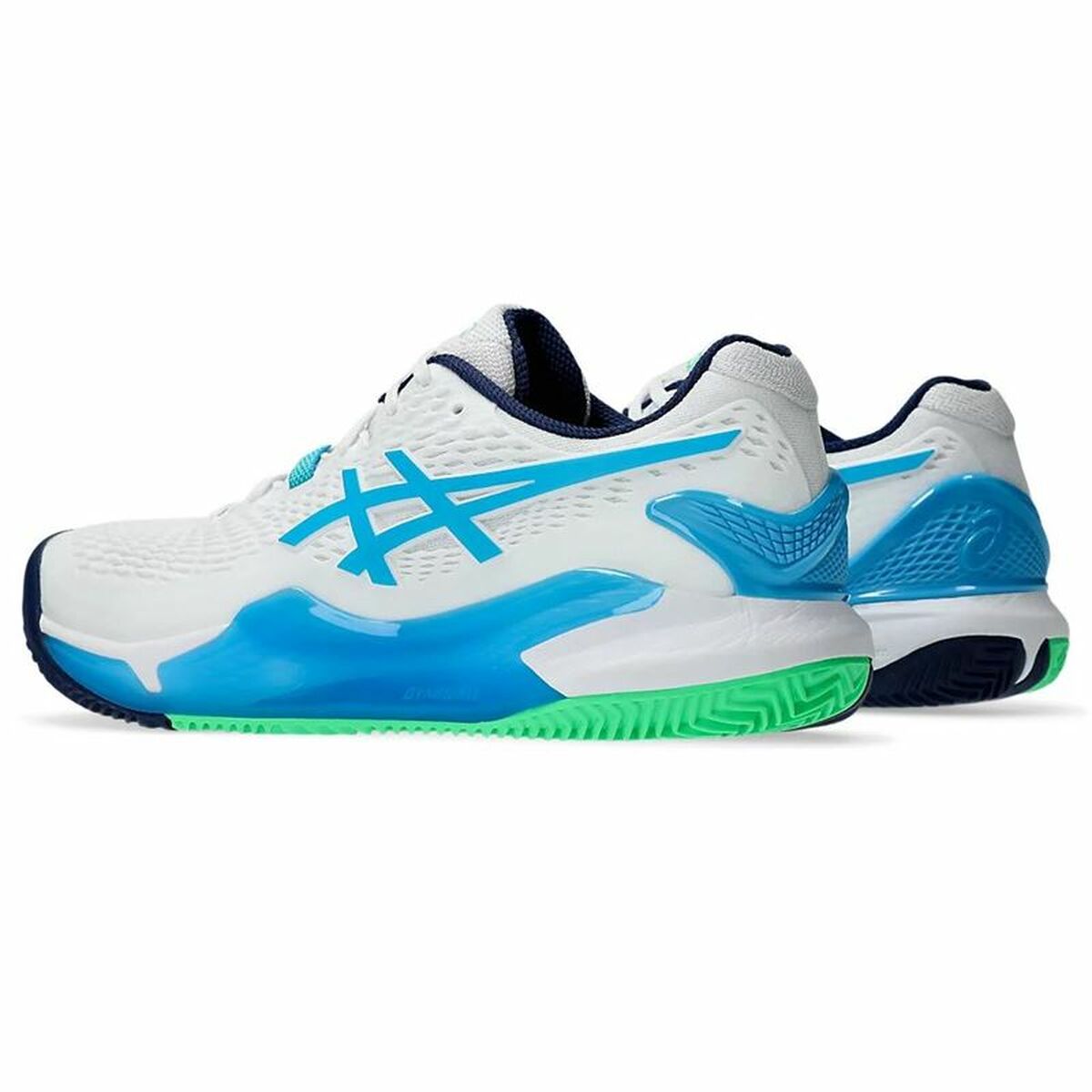 Tennisskor för herrar Asics Gel-Resolution 9 Clay Vit - 6
