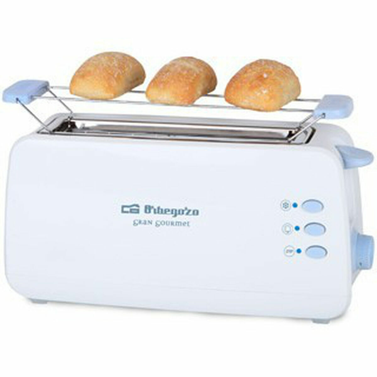 Brödrost Orbegozo 15773 850 W Vit