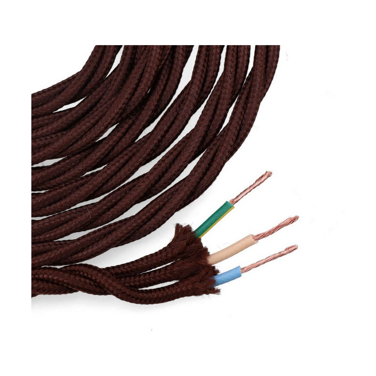Kabel EDM 11892 Brun 3 x 1 mm 5 m - 2