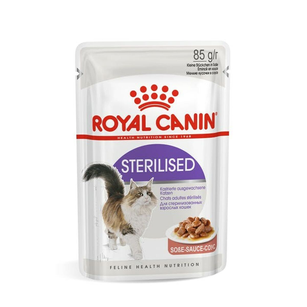 Kattmat Royal Canin Feline Sterilised in Sosse Kött 12 x 85 g - 2