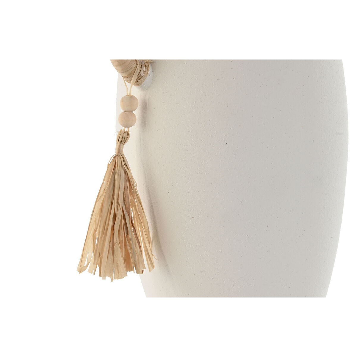 Vas Home ESPRIT Vit Naturell Stengods 17 x 13 x 26 cm - 3