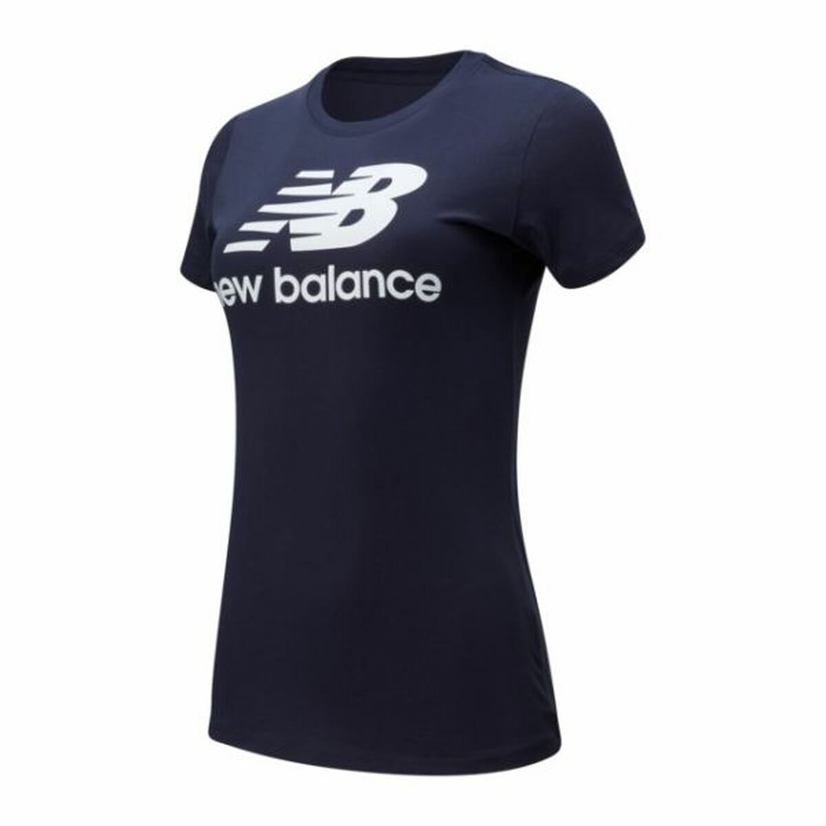 T-shirt med kortärm Dam New Balance WT91546 Havsblå - 3