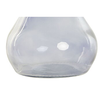 Vas DKD Home Decor Svart Röd Marinblå Härdat glas 17 x 17 x 18 cm (3 antal)
