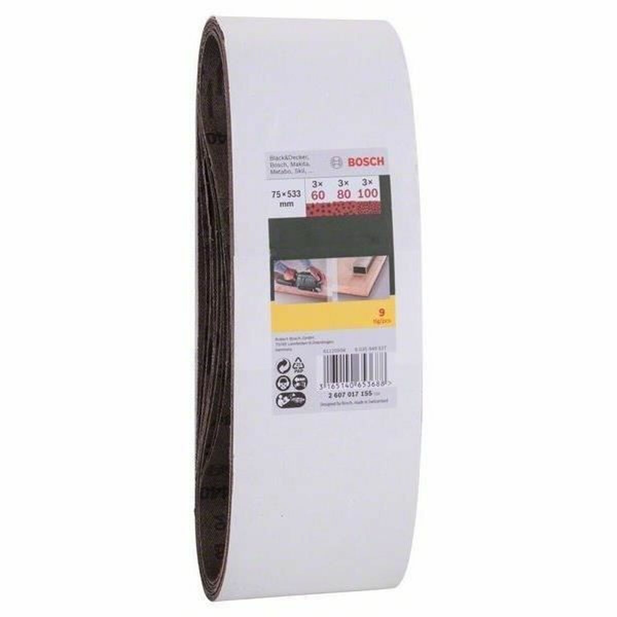 Bandslippapper BOSCH 2607017155 - 2