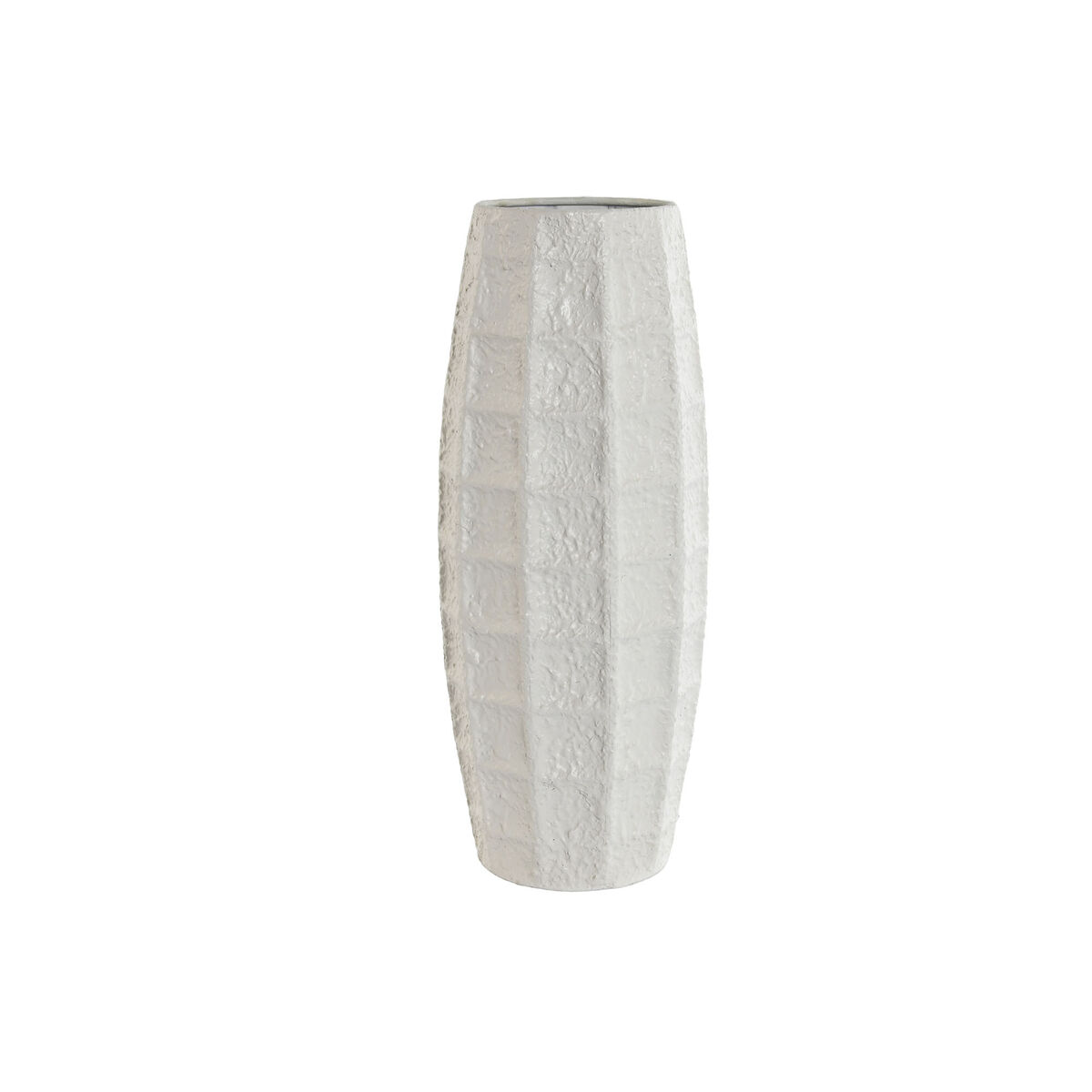 Vas Home ESPRIT Vit Metall 17 X 17 X 42,5 cm