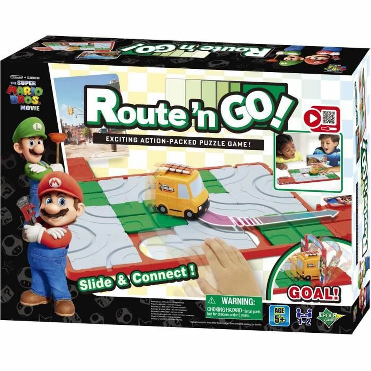 Sällskapsspel EPOCH D'ENFANCE Super Mario Route'N Go - 6