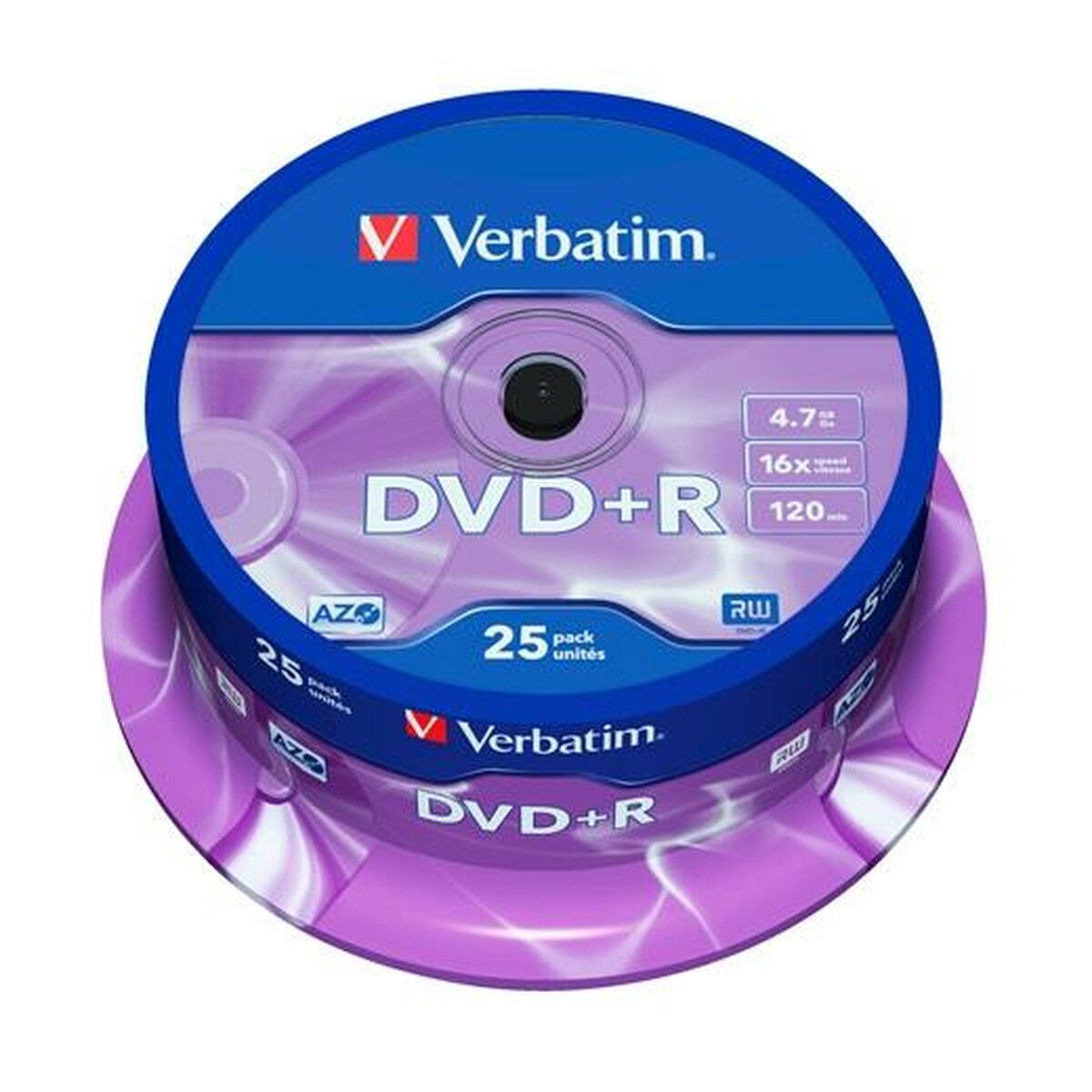 DVD+R Verbatim 4,7 GB 16x (8 antal) - 2