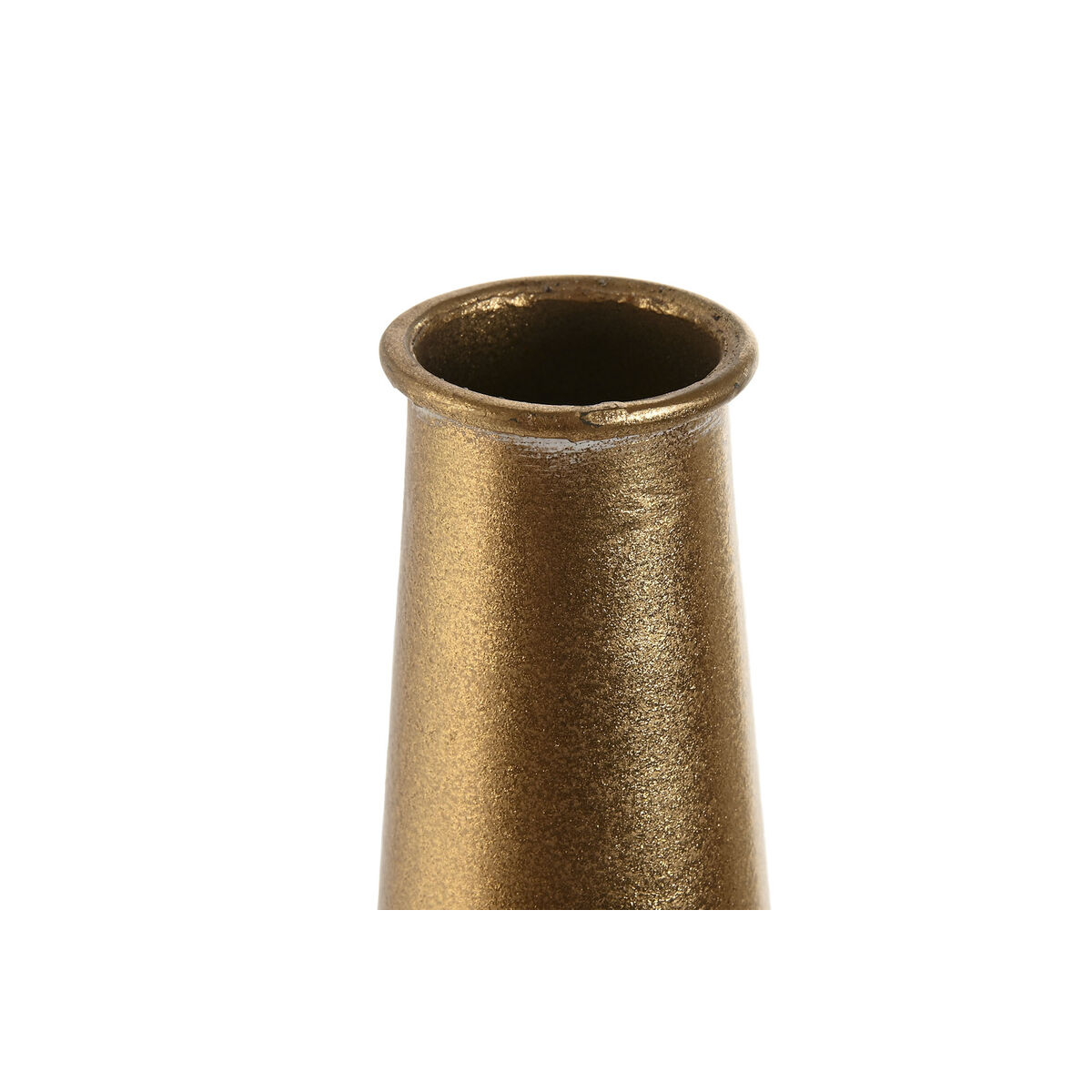 Vas Home ESPRIT Vit Gyllene Metall Modern 14,5 x 14,5 x 55,5 cm - 2