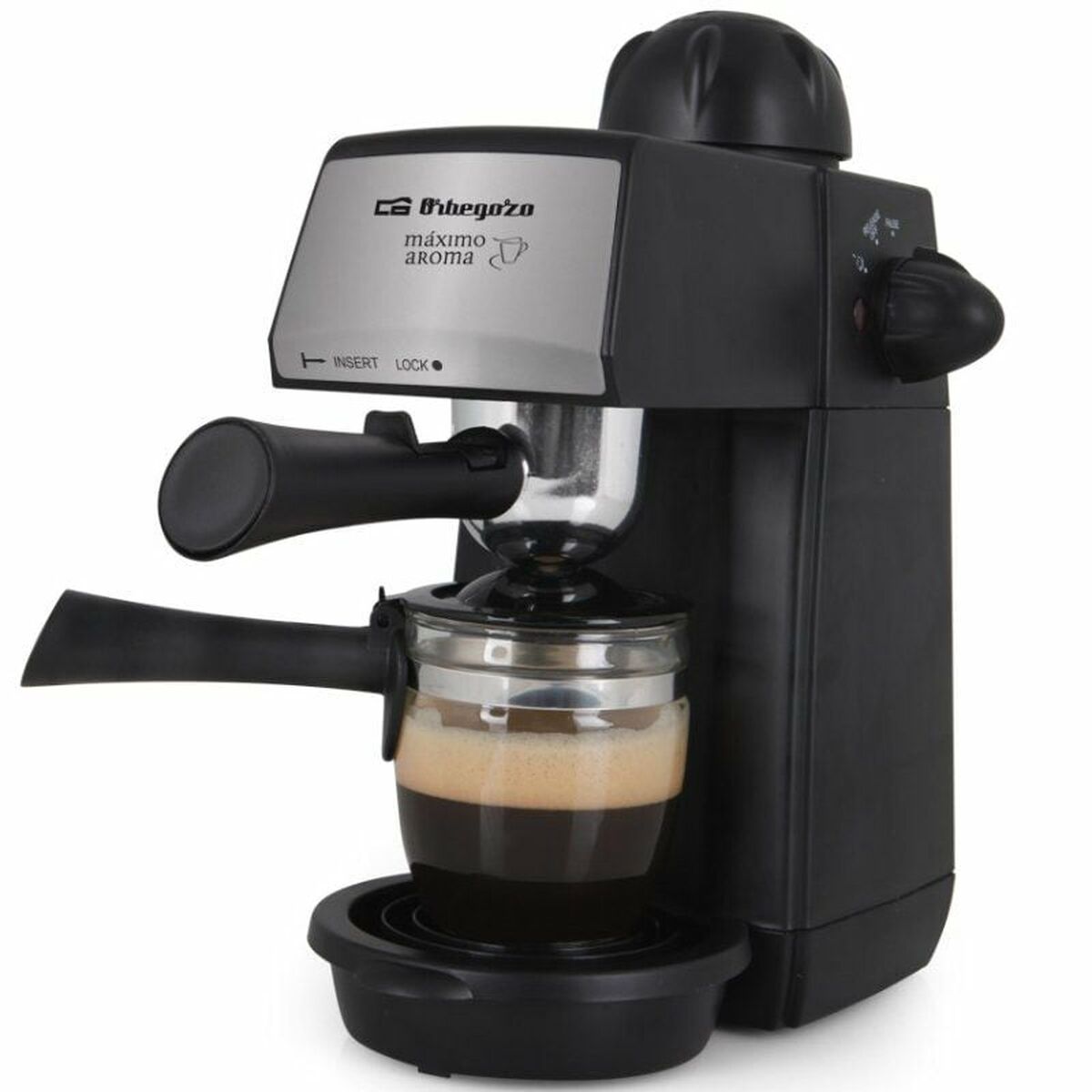 Kaffebryggare Orbegozo 16782.0 Svart 6 Koppar