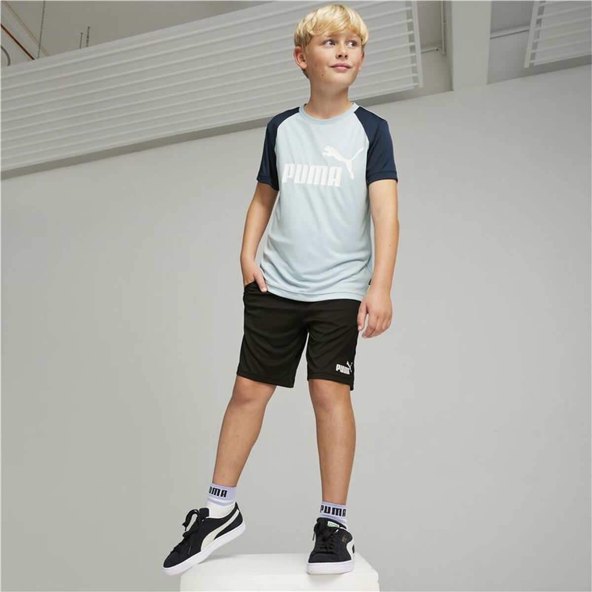 Träningskläder, Barn Puma Short Multicolour - 3