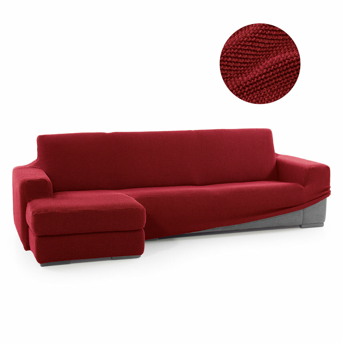 Skydd för chaiselong med kort vänster arm Sofaskins NIAGARA 210 - 340 cm - 4