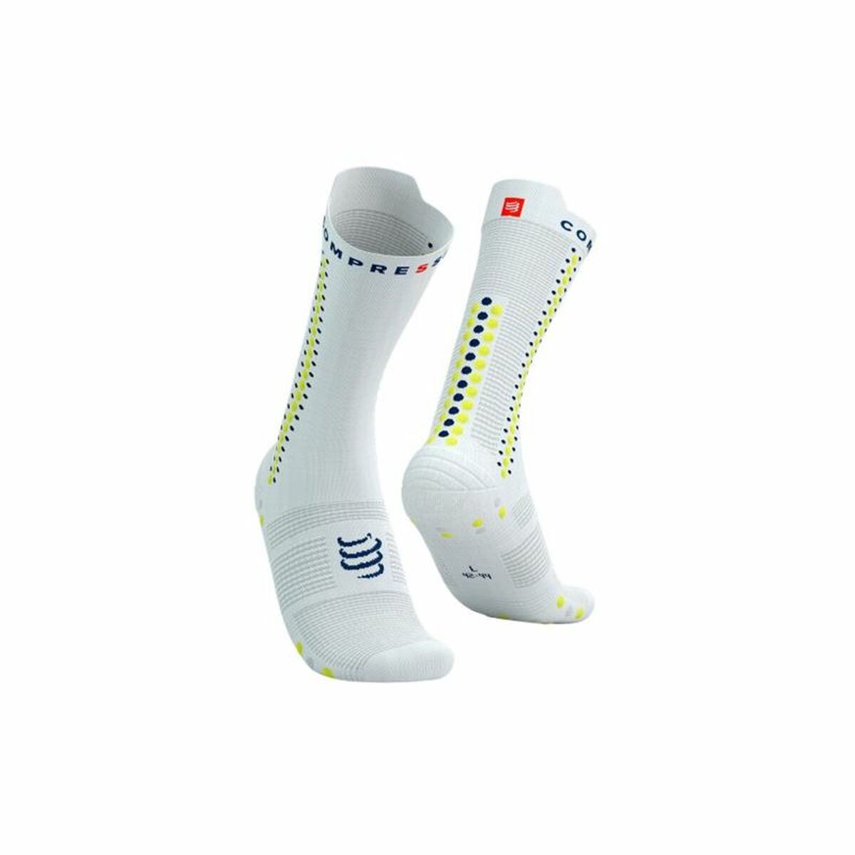Sportstrumpor Compressport Pro Racing v4.0 Vit 35-38