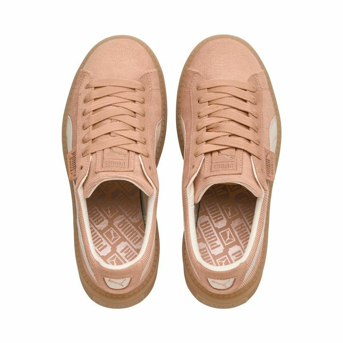 Casual Träningsskor Dam Puma Platform Trace Corduroy Orange - 10