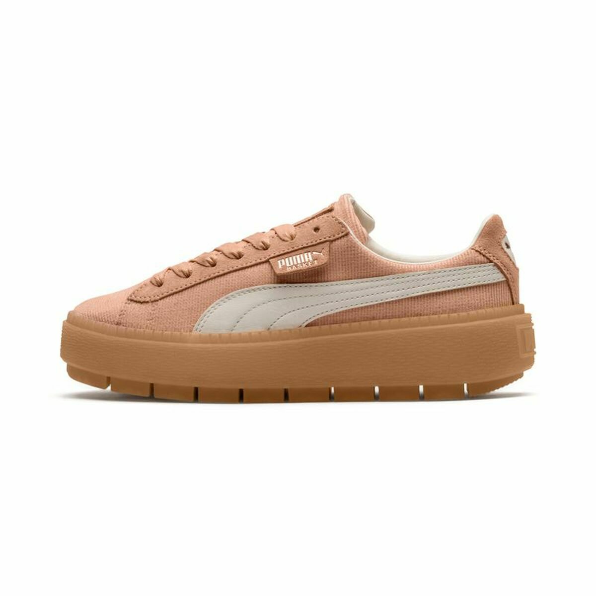 Casual Träningsskor Dam Puma Platform Trace Corduroy Orange - 8