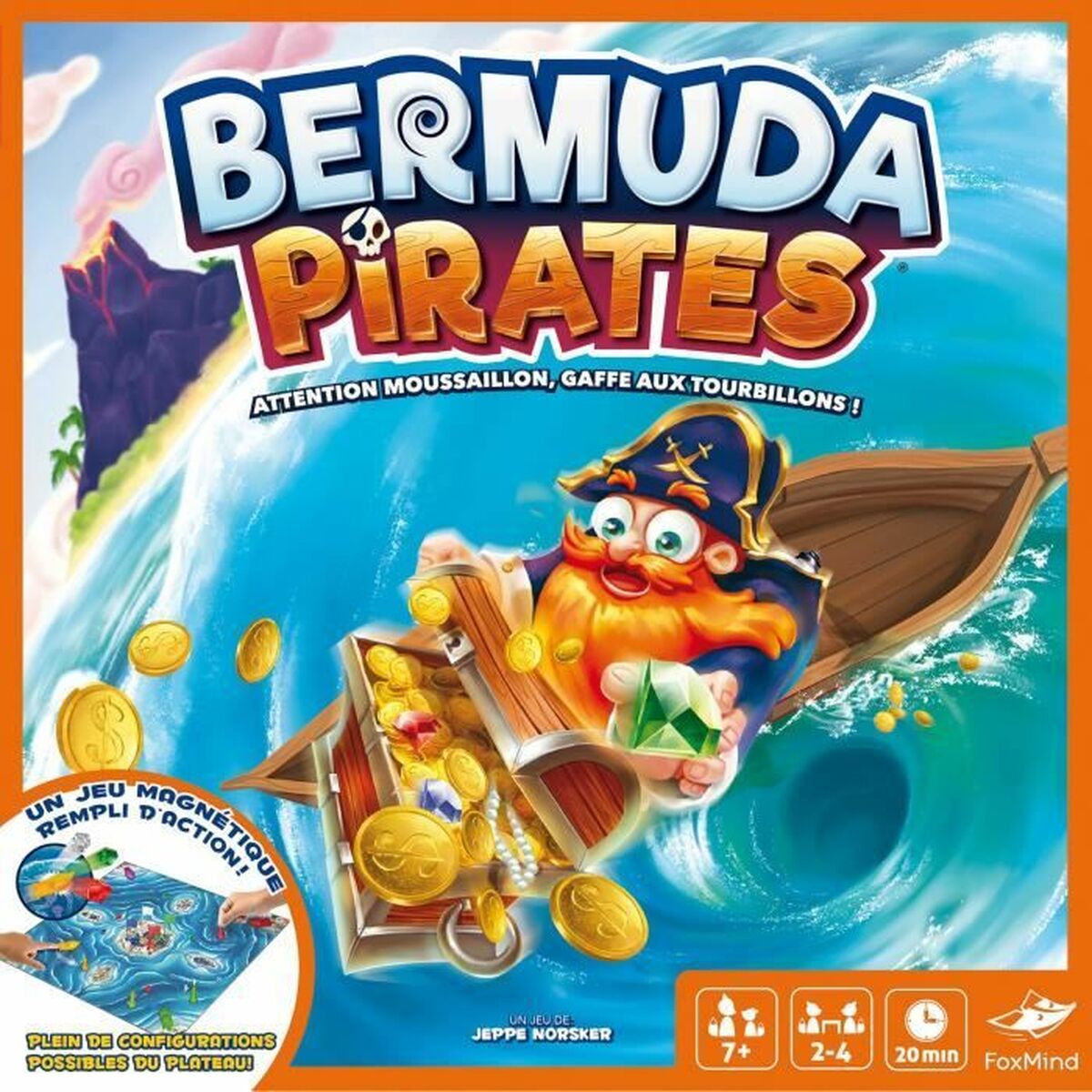Sällskapsspel Asmodee Bermuda Pirates (FR) - 4